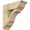 Ekena Millwork Legacy Traditional Rough Sawn Bracket w/ Offset Brace, Douglas Fir, 8"W x 22"D x 22"H BKT0806X22X22LEC01RDF - alternate 1
